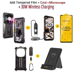 Ulefone Armor 28 Pro 5G AI Rugged Phone 16GB+512GB 10600mAh Battery120W 6.67”AMOLED Android 15 MTK Dimensity 7300 Smartphone