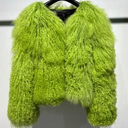 YOLOAgain More Colors 2025 Winter Warm White Mongolia Sheep Fur Jacket Coat Women Outerwear