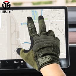 Breathable Tactical Gloves Driving Paintball Shooting Airsoft Combat Work Sports Touch Screen Protective Full Finger Glove Men