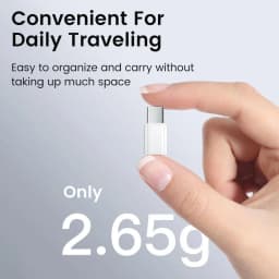 USB Type C to Lightning Adapter High Speed Data Transfer Fast Charging Lightning Female to USB C Male Converter For iPhone 15 16