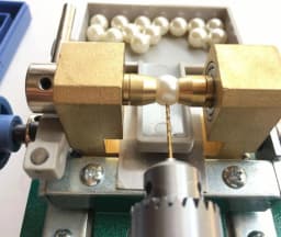 Stone Pearl twist drill Drilling Machine Jewelry Making Beading Holing Tools Amberwalnut vajra bodhi bead punching machine