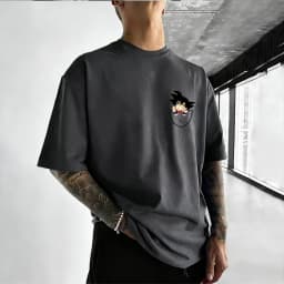 2026 Summer Hot Sale Dragon Ball Anime Pattern Family Parent-child T-shirts High Quality Short Sleeved Breathable Streetwear Top