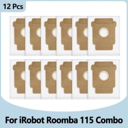 Fit For IRobot Roomba 115 Combo/115 Combo+ Vacuum Cleaner Replacement Parts Main Roller Brush Side Brush Filter Mop Pad Dust Bag