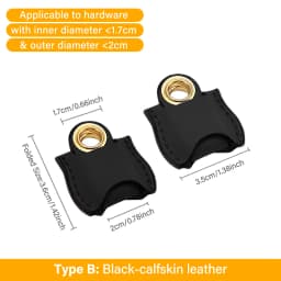 CRAZYSMITH Bag Strap Transformation for LV Diane Bag Punch-Free Hardware Protection Leather Anti-wear Buckle Bag Accessories