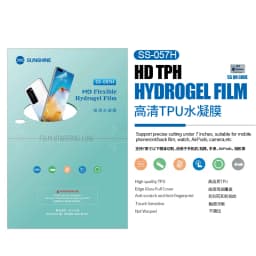 Sunshine Flexible Hydrogel Film SS-057 057H 057A 057R 075S SS-890C Cutting Machine SS-075S TPU Privacy Screen Protective Film
