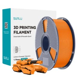 SUNLU 1KG PLA 3D Printer Filament 1.75mm Neatly Wound 3D Printing Filament Fit Most FDM 3D Printers, 1kg Spool (2.2lbs)