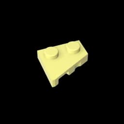 Educational Assemblage GDS-560 Wedge, Plate 2 x 2 Right compatible with lego 24307 children's toy Building Blocks Technicals
