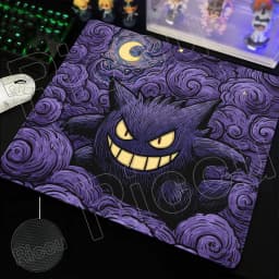 Gaming Small Mousepad Pokemon-Gengar Mouse Pad PC Gamer Desktop Decoration Pads Office Laptop Mouse Mat desk accessories Carpet