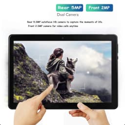 BDF S10 New 10.1 Inch Android Tablet Pc Google Play Dual Cameras Octa Core Dual SIM Phone Call Tablets BT Wi-Fi 4GB RAM 64GB ROM