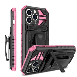 Heavy Duty Armor Case For iPhone 16 15 Pro Max 14 Plus 13 12 11 X XS Max XR Cover Belt Clip Holster Kickstand Coque Funda