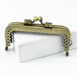 2/5/10Pcs Deepeel 85mm Square Smooth Metal Purse Frame Kiss Clasp Bags Handle DIY Bracket Sewing Handbag Crochet Bag Accessories
