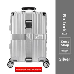 Travel Luggage Strap Cross Safety Fixation Baggage Tie down Cargo Bag Protection Buckle Rope Strengthening Band Accessories