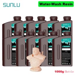 SUNLU 10KG Standard / Water-Wash / Water Wash ABS LIKE 3D Resin 1KG/Bottle 405nm UV Resin For Most SLA/DLP/LCD 3D Printer 1kg