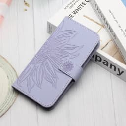 Funda iPhon 14 Wallet Flip Phone Case for iPhone 17 16 15 14 13 12 11 Pro Max 7 8 Plus Cases Sunflower Leather Back Cover Women