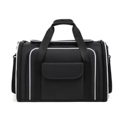 Stylish Breathable Pet Carrier with Double Side Expandable Design, Portable Hand Crossbody Shoulder Travel Bag for Cats & Dogs