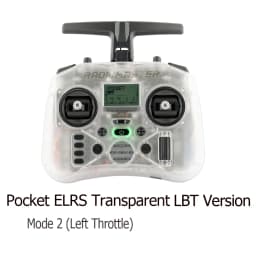 Radiomaster Pocket Hall Gimbal Transmitter Remote Control Portable Lightweight Built In LED Light Foldable Antenna