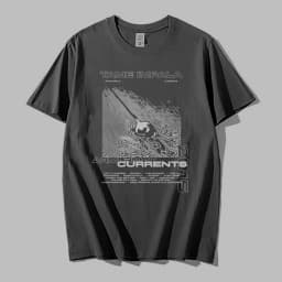 Tame Impala Currents Graphic Print T-shirts Men Casual Tshirt Male Hip Hop Oversized T Shirt Women Lndie Pop Rock Music T Shirts