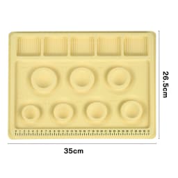 Flocked Bead Board Jewelry Making Tools DIY Bracelet Necklace Beading Organizer Jewelry Size Measuring Tool WorkBenches Tray