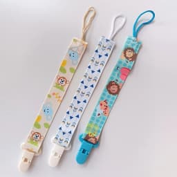 1/3pcs Cartoon Cloth Fabric Baby Pacifier Chain Pacifier Anti Drop Chain Anti Loss Clip for Children's Toys