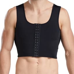 Men Gynecomastia Shaper Vest Abdomen Slimming Chest Control Shapewear Short Compression Shirts Corset Tops Workout Undershirt