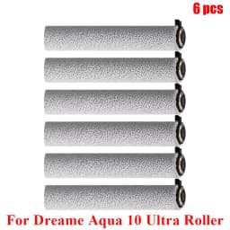Acccessories Fit For (Dreame Aqua 10 Ultra Roller) Vacuum Parts Main Roller Brush Side Brush Cleaner Filter Dust Bag Roller Mops