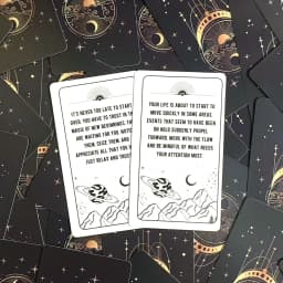 NEW Messages From The Universe Oracle A 54 Cards Deck,English Version Of Fate Divination Card Game,Family Party Games