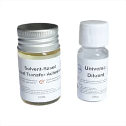 Heat Transfer Set Adhesive for Hot Stamping Foil Fishing Lure Bait Lures Glue Thermal Resin Epoxy UV Varnish and Diluent Thinner