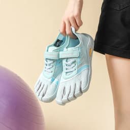 Mesh Five-Finger Athletic Shoes, Lightweight Design for Yoga, Functional Training & Indoor Adventures