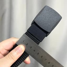 Automatic Plastic Buckle Nylon Webbing Belt Quick Dry Outdoor Belt Lightweight Breathable Quick Release Buckle for Men Women