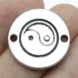 10pcs Enamel Kung Fu Tai Chi Charms Pendants For Necklaces Earrings DIY Making Yin Yang Charms Handmade Jewelry Findings