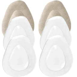 6Pcs Silicone Foot Pads for Women High Heels Shoes Non-Slip Half Insoles for Sandals Feet Pain Relief Inserts Gel Forefoot Pad