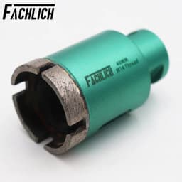 FACHICH 1pc M14 Dia20/25/35/40/45/50/68/75mm Welded Drill Core Bits Wet Drilling Marble Tile Ceramic Crowns Masonry Hole Saw
