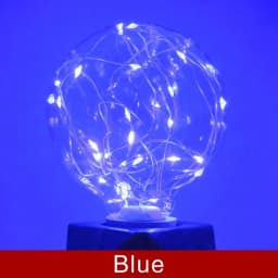 LED Edison String Light Bulb E27 110V 220V G95 Colorful RGB Lighting Copper Wire Bulb Home Decor Holiday Night Light Lamp