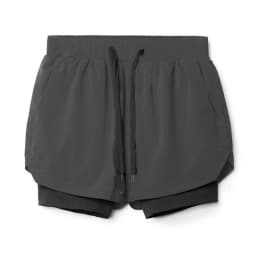 Men's 2-in-1 Running Shorts Quick Dry Gym Sports Shorts Double Layer Breathable Beach Fitness Inner Lining Summer 2025