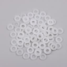 100pc Nylon Washer For Drum Screw Drum Lug White Black Color Nylon Flat Wahser Thickness Heavy Product