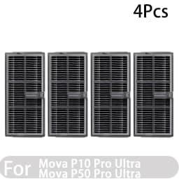 Compatible for Mova P50 Pro Ultra, Mova P10 Pro Ultra Accessories Tricut Brush Hepa Filter Mop Cloth Dust Bag