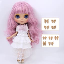 ICY DBS Blyth doll jointed body 30CM BJD nude doll and nude doll clothes shoes handmade set fashion doll girl gift