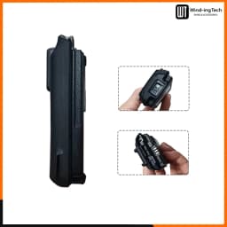 Quansheng UV 5R Plus Li-ion Battery DC 7.2V 3800mAh Battery BPK5 For UV-K6 Walkie Talkie UV K5 UV K58 Two Way Radio Rechargeable