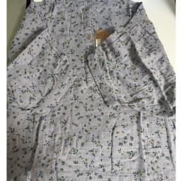 New Spring Cotton Yarn Versatile Shirt Women Stand Collar Tops Girl Short Sleeve Printed Literature Blouse 2024 Autumn T43501QC