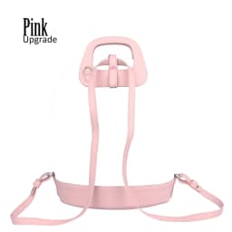 New D Buckle Oblong Handle Slim PU Leather Strap for O Bag 50 Belt Bottom Backpack Kit Combination Set for Obag 50