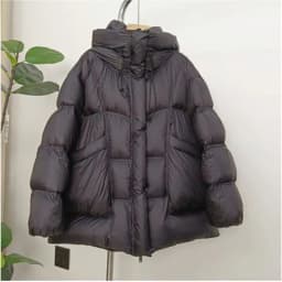 2026 New Winter Warm Hooded Thick White Duck Down Leisure Women Down Jacket Solid Color Coat Parker Loose Women Down Jacket H439