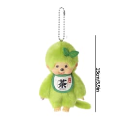 2026 NEW Monchhichi Plush Doll Pendant Kawaii Monkey Keychain Cute Cartoon Couple Keyring Bag Charms Birthday Gift 몬치치 モンチッチ