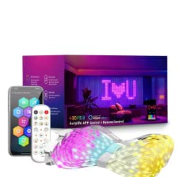 400-800 LED Smart Curtain Lights String Lights with App Remote Control Music Sync Christmas Curtain String Outdoor Fairy Lights