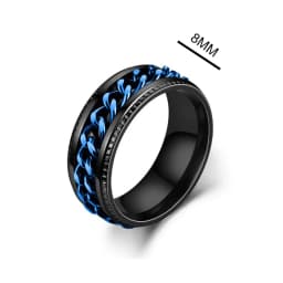 Anxiety Ring Figet Spinner Rings For Women & Men Stainless Steel Rotate Freely Spinning Anti Stress Accessories Jewelry Gifts