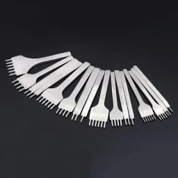 3/4/5/6mm Spacing Punch Tool For Leather Hole Punches Tool Lacing Stitching Sewing DIY Leather Craft Tools 1/2/4/6 Prong