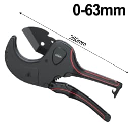 1pc 32mm-75mm Pipe Tube Cutter PVC Pipe Cutting Machine For PVC/PU/PP/PE Hose Cutter Plumbing Tool Heavy Duty