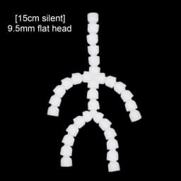 15/20cm Sound/Silent Version Dolls Skeleton Joint Plush Toy DIY Doll Ball Socket Flexible Armature Doll Accessories