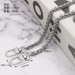 30/60/120cm Purse Bead Chain Strap for DIY Replacement Women Shoulder Crossbody Handbags Chain Bag Straps Hardware