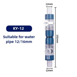 Aquarium Quick Connect water pipe water flow controller Fish Tank Filter Barrel Quick Connect Connector reducer adapter 12/16mm