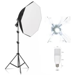 SH 50x70CM Photography Softbox Lighting Kits Professional Continuous Light System Equipment For Photo Studio